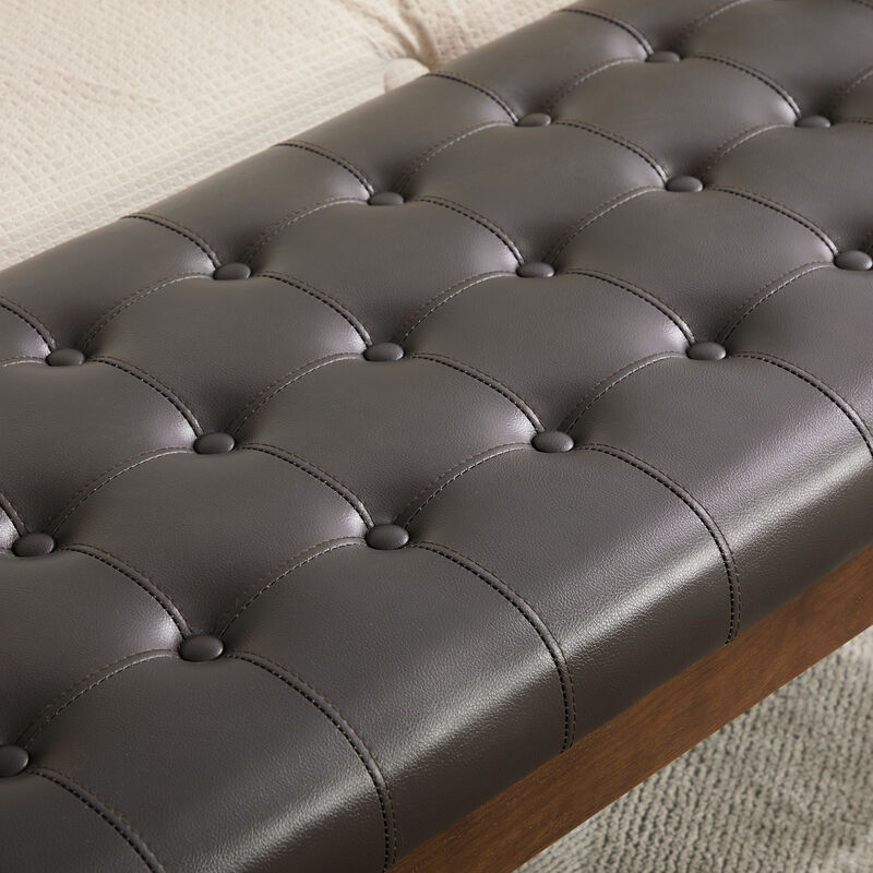 Tumlex Faux Leather Bed Bench image number 7