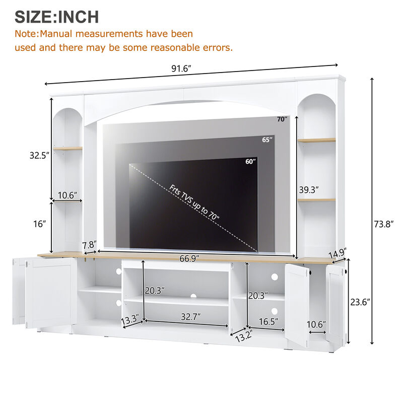Casnar Entertainment Center Wall image number 3