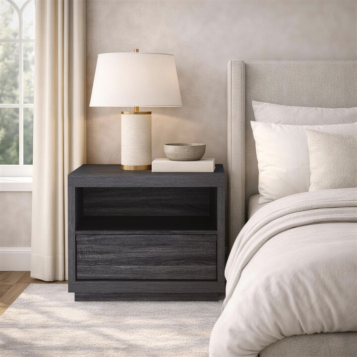 Navis 26' Gray Nightstand