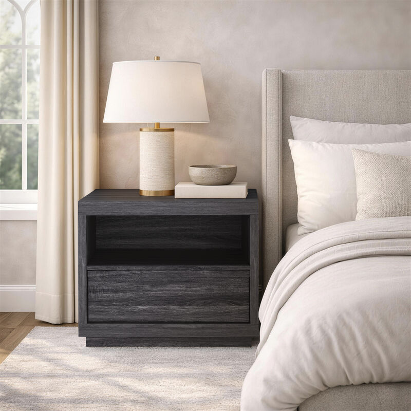 Navis 26' Gray Nightstand image number 1