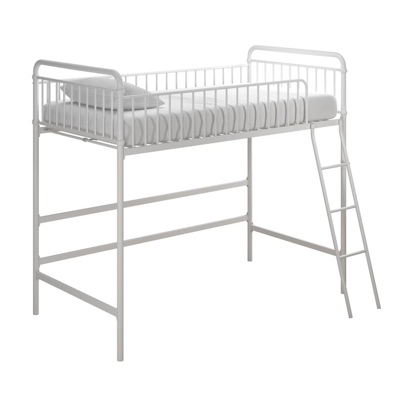 Atwater Living Kalvin Twin Metal Loft Bed image number 4