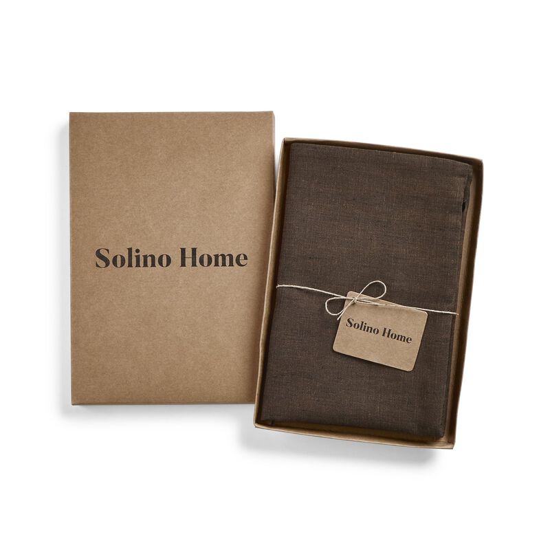 Solino Home 100% Pure Linen Pillow Cover - Montauk
