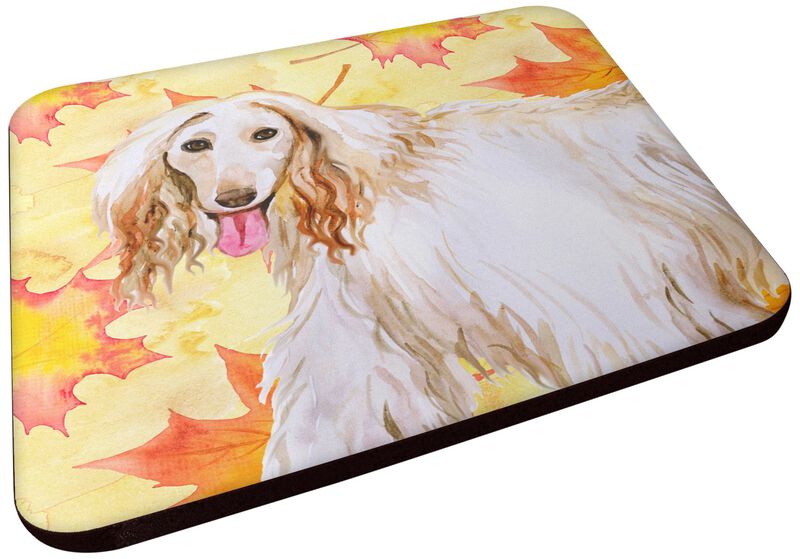 Caroline's Treasures Afghan Hound Fall Decorative coasters, Multicolor