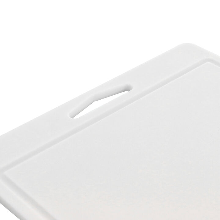 Martha Stewart Plastic Cutting Board in White