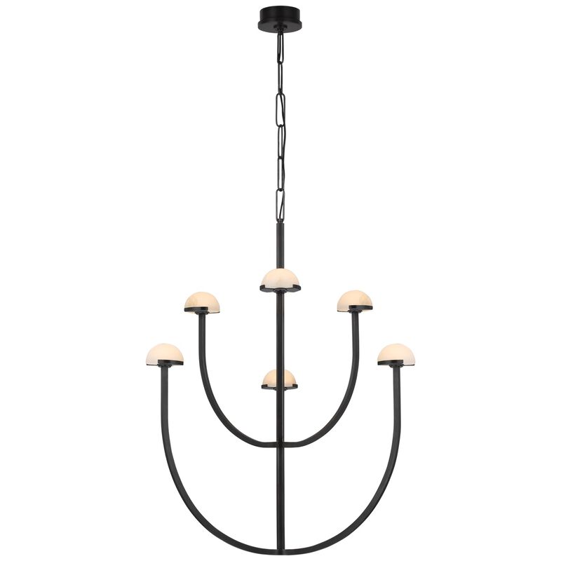 Pedra Lrg 2-Tier Chandelier