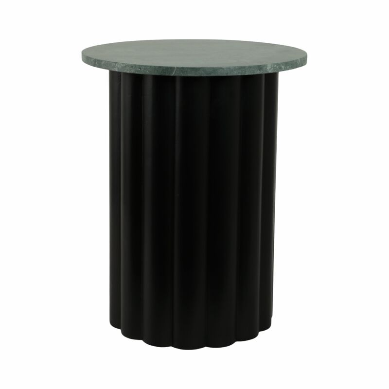 20" Large Ribbed Accent Table image number 2