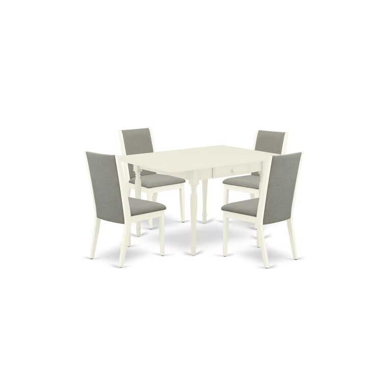 Dining Room Set Linen White