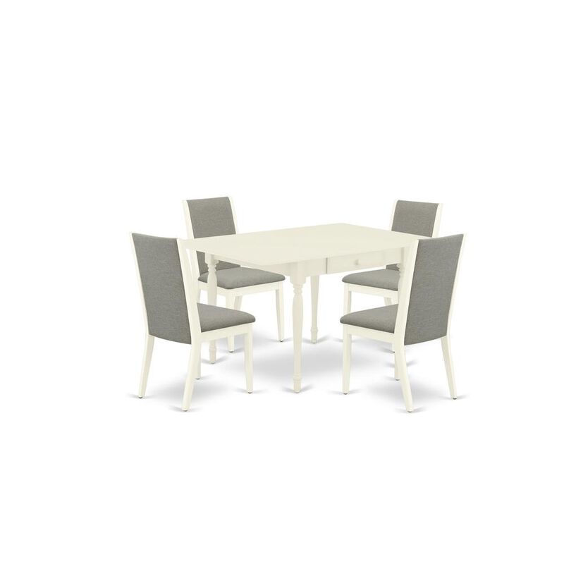 Dining Room Set Linen White