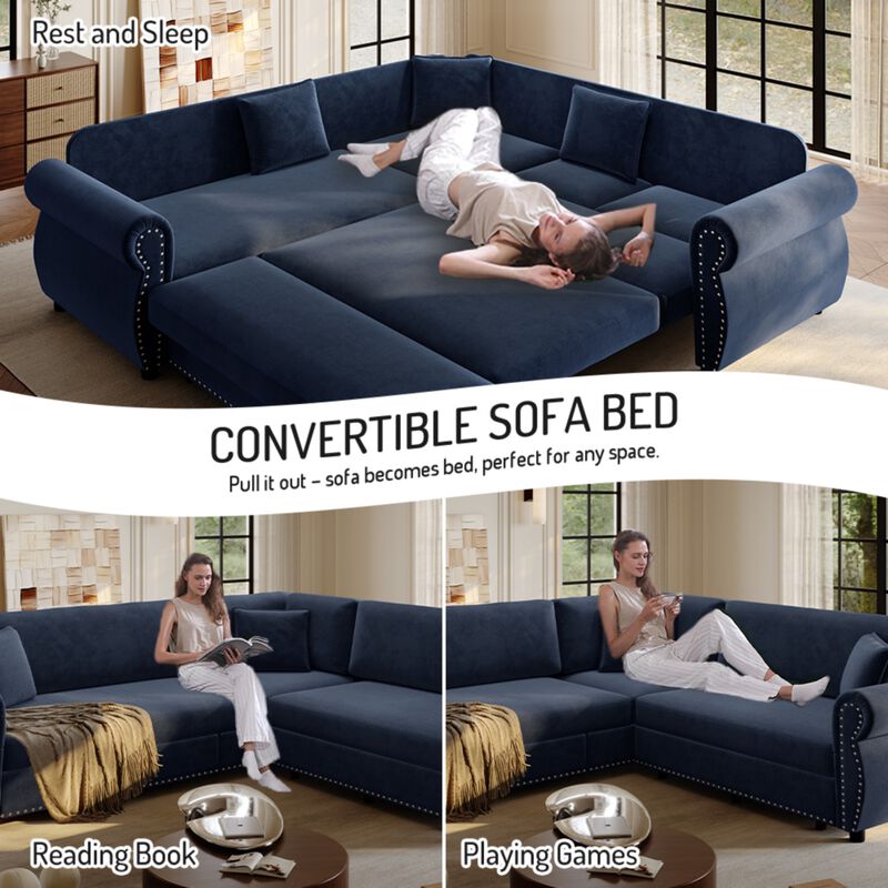 Vickco L-Shaped Sofa image number 6