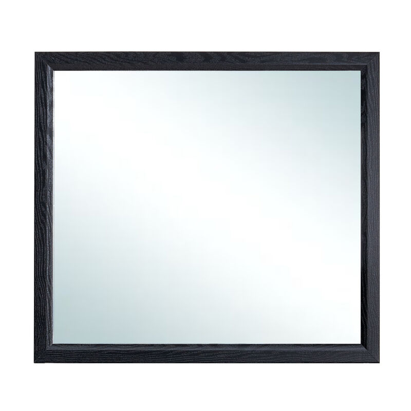 Glasgow 39 in. W x 35 in. H Rectangle Framed Dresser Mirror