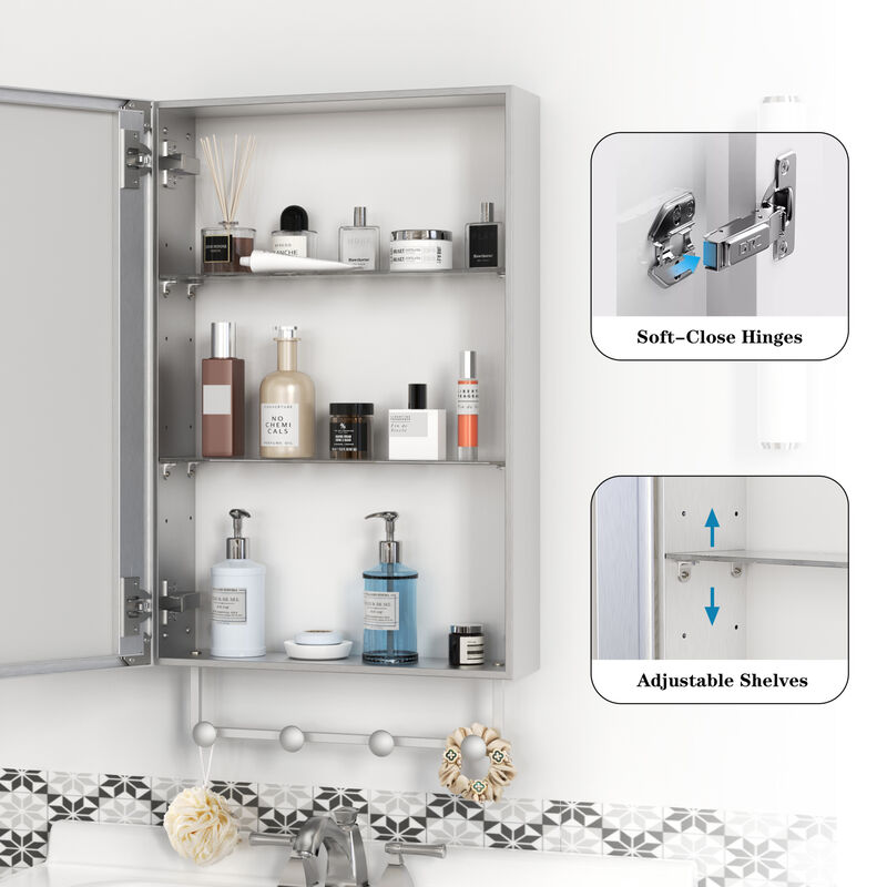 Wall Mounted Medicine Cabinet image number 6