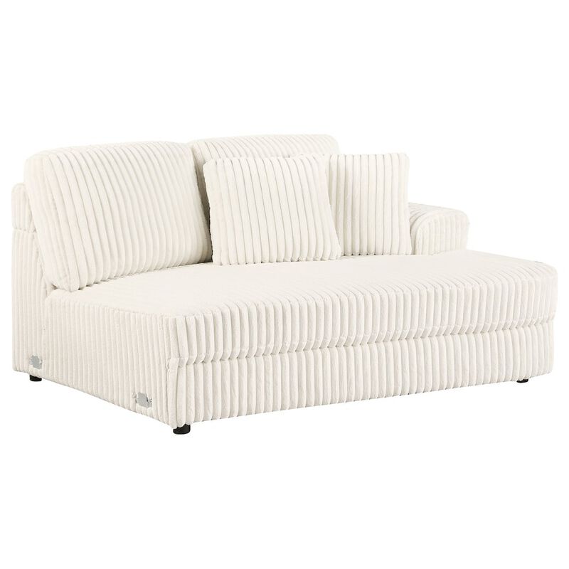 Coaster Co. of America Emberson 4-piece Upholstered Modular Sectional Sofa Ivory image number 4
