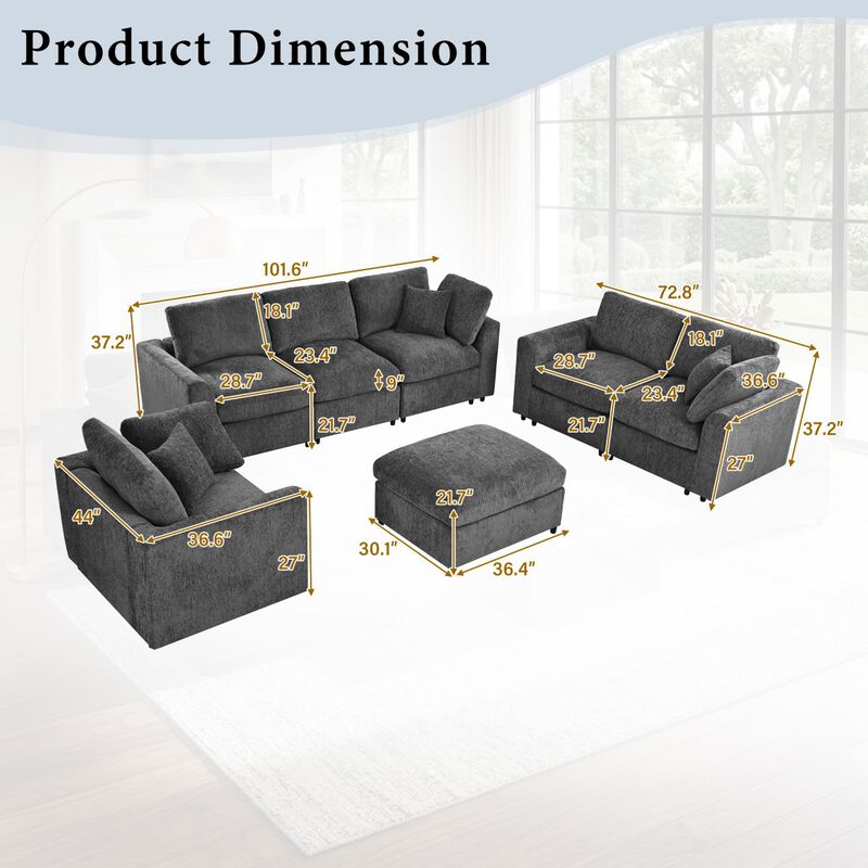 Tesnuk Modular Sofa Set image number 9