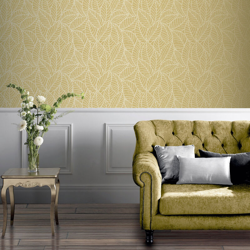 Mavis Mustard Leaf Wallpaper image number 1