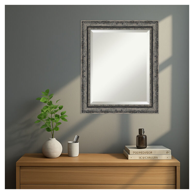 Filigree Beveled Framed Wall Mirror image number 7