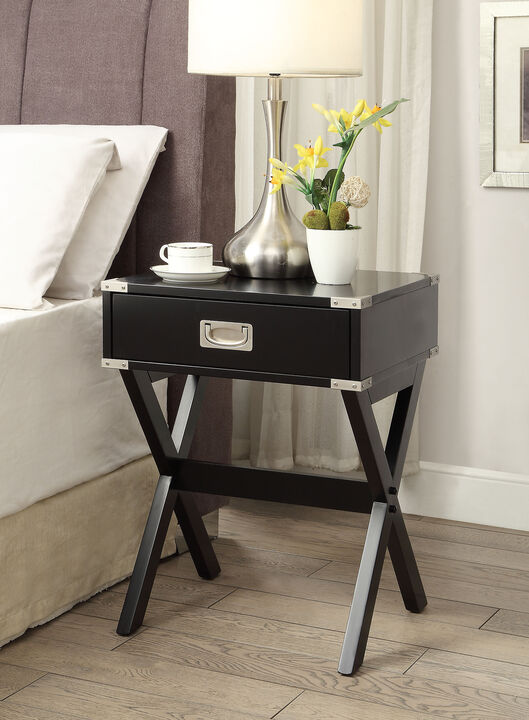 ACME Babs Accent Table, Black