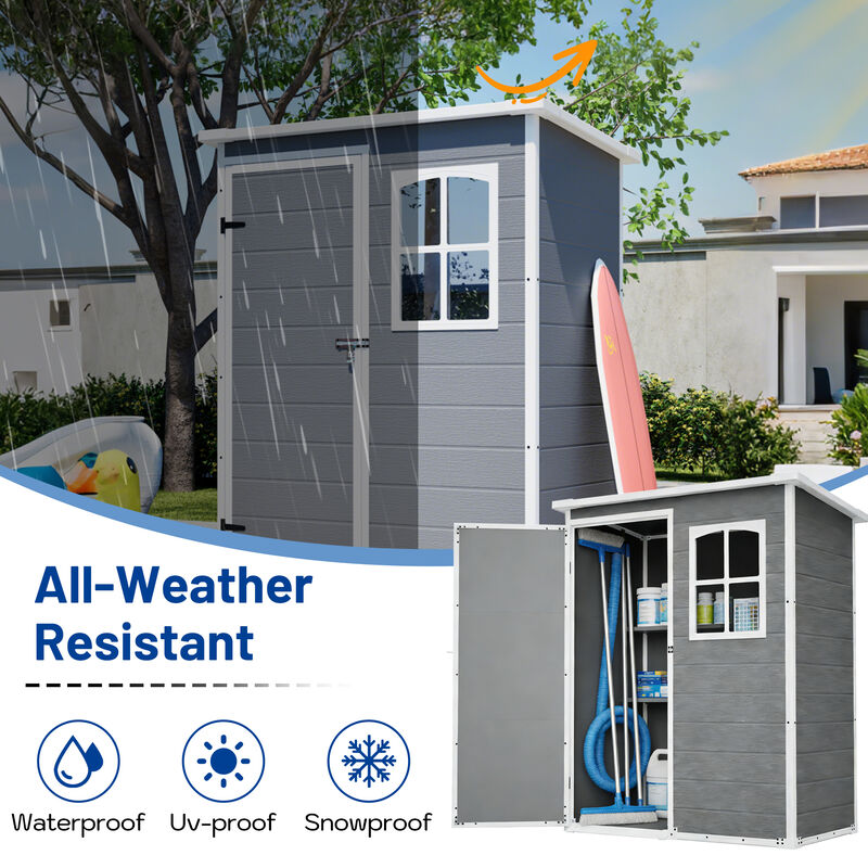 TATEUS Outdoor Storage House image number 7