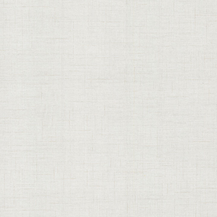 Leon Off-White Faux Fabric Wallpaper