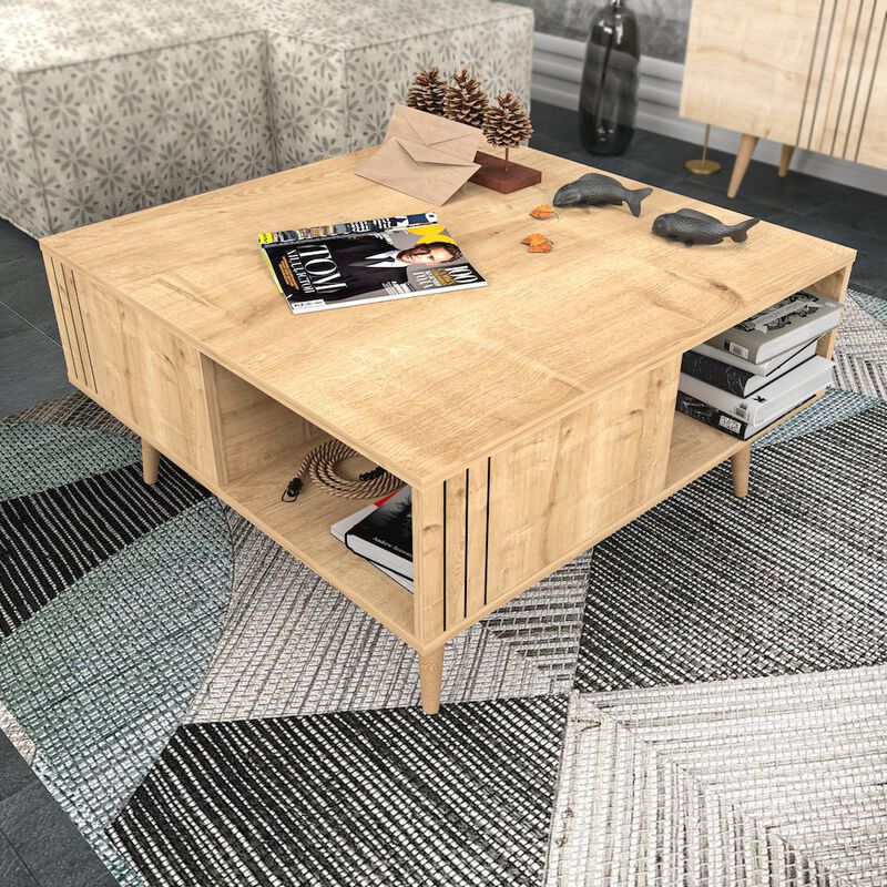 Decorotika Ronas Coffee Table - Sapphire Oak