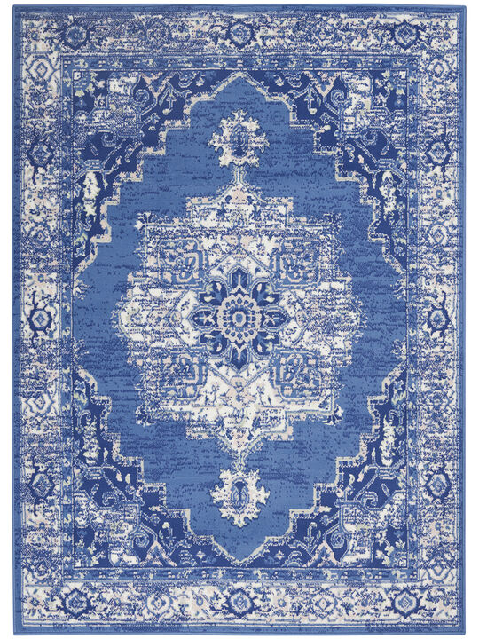Whimsicle WHS03 Navy 4' x 6' Rug