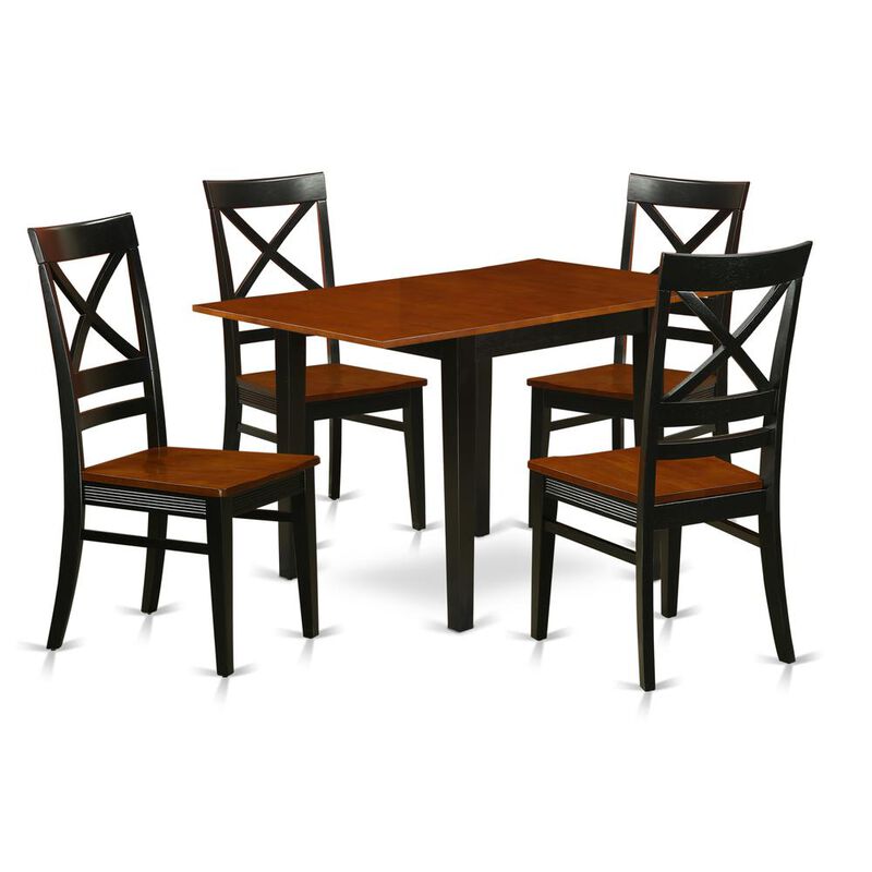 Dining Room Set Black & Cherry