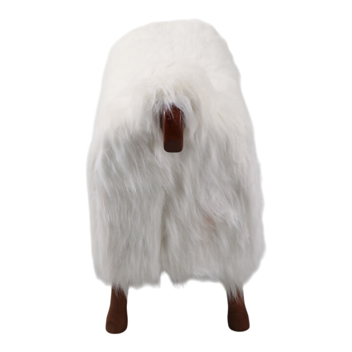 44x33" Faux Fur Sheep