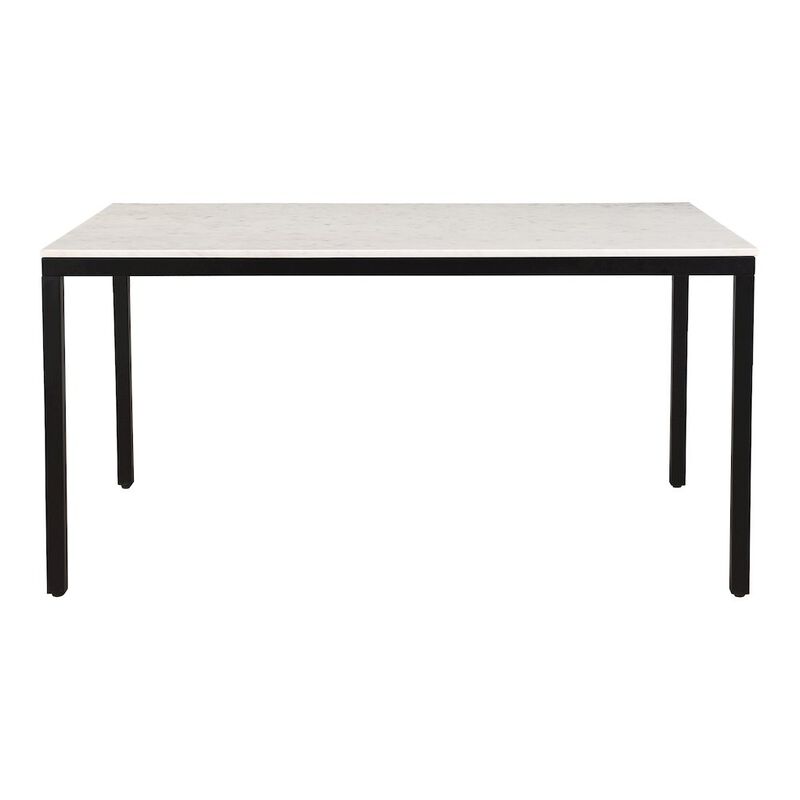 Moe's Parson Marble Dining Table Small