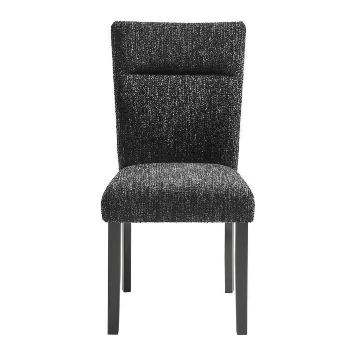 Black Modern Dining Chairs Set of 2
