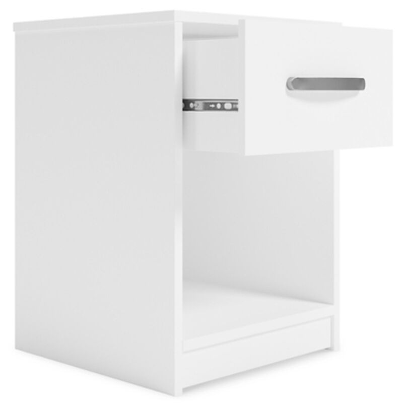 Flannia 20" Nightstand in White