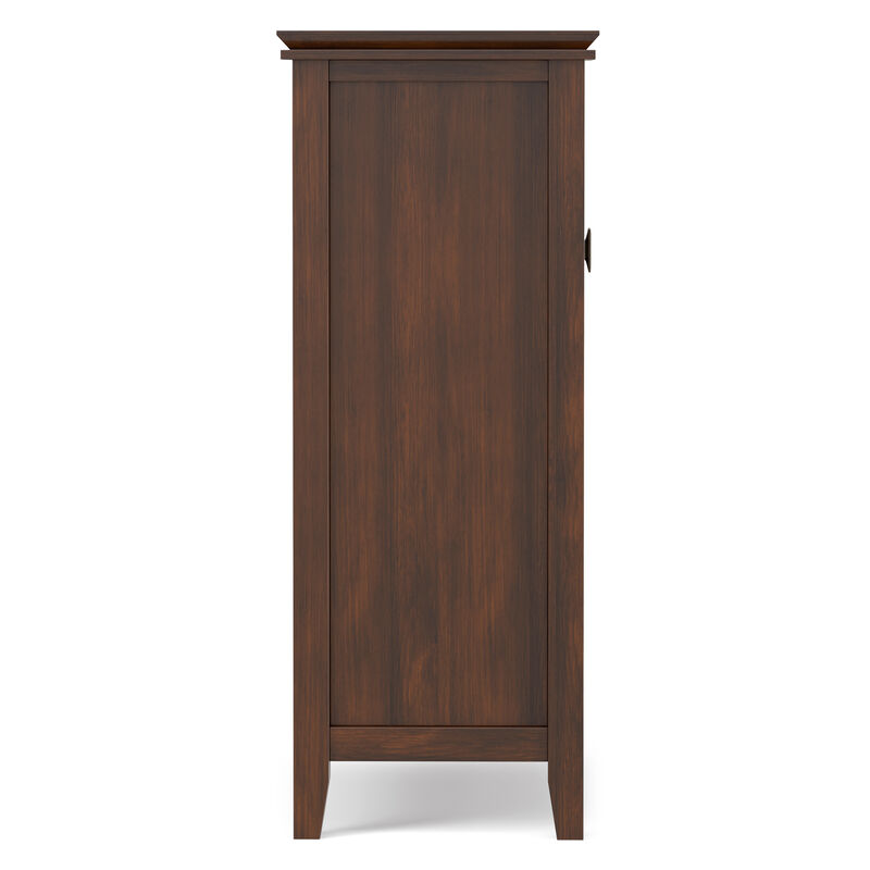 Artisan SOLID WOOD 38 inch Wide Transitional Medium Storage Cabinet in Russet Brown image number 5