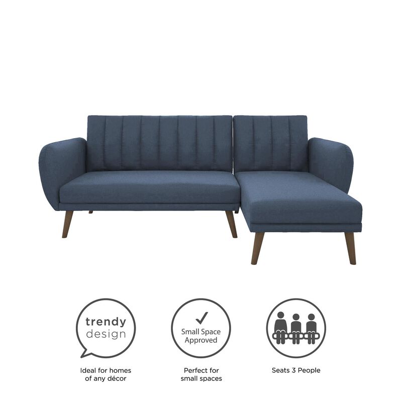 Brittany Sectional Futon Sofa
