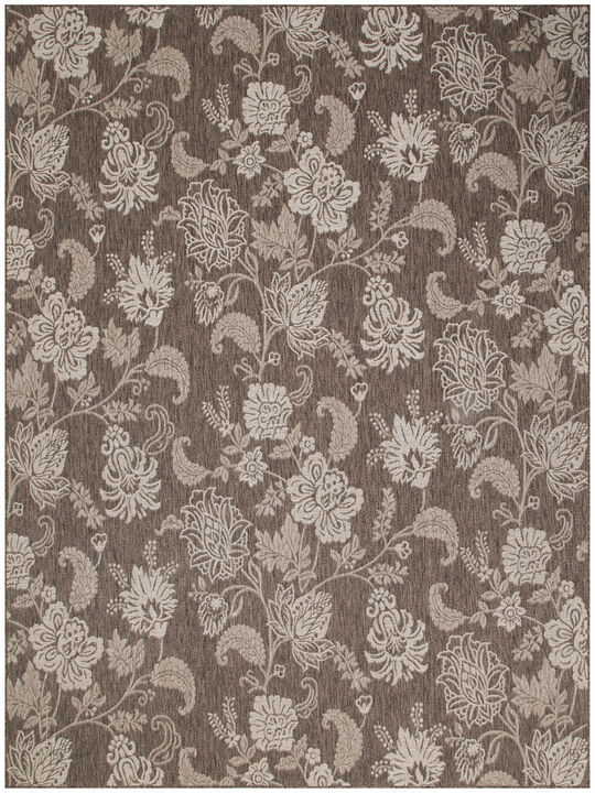 Garden Oasis GOA03 Mocha 9' x 12' Rug