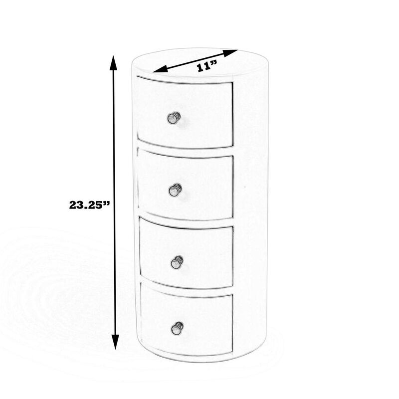 Butler Specialty Company Liam Light Wood End Table with Storage, Light Brown