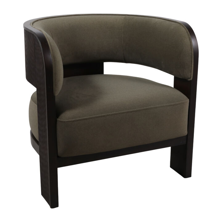 Owenlake Curved Accent Chair