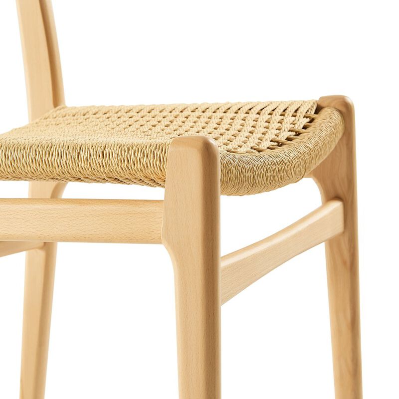 Wynn Rope and Wood Dining Side Chairs Set of 2 image number 7