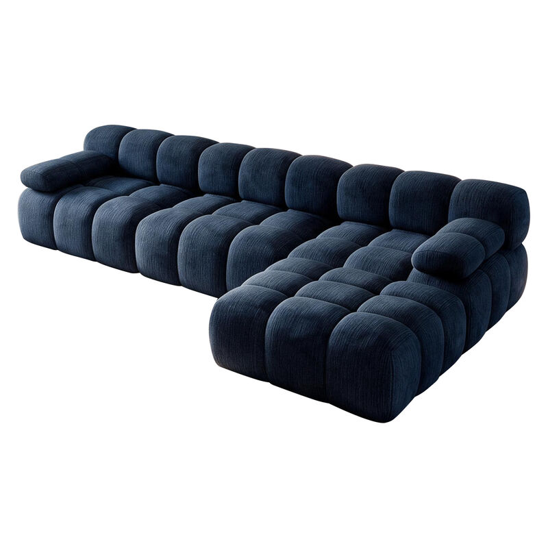 Frelf 118.2" Chenille Modular L-Shaped Sectional Sofa image number 5