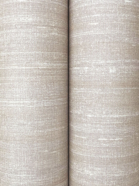 Sari Silk Dove Faux Fabric Wallpaper