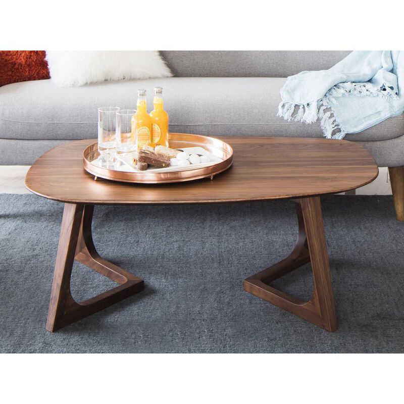 Moe's Godenza Small Coffee Table Brown