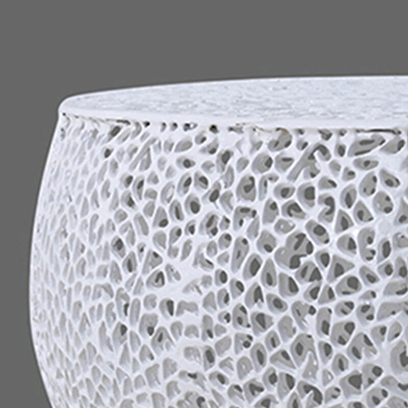 Pavressa White Hourglass Coffee Table image number 9