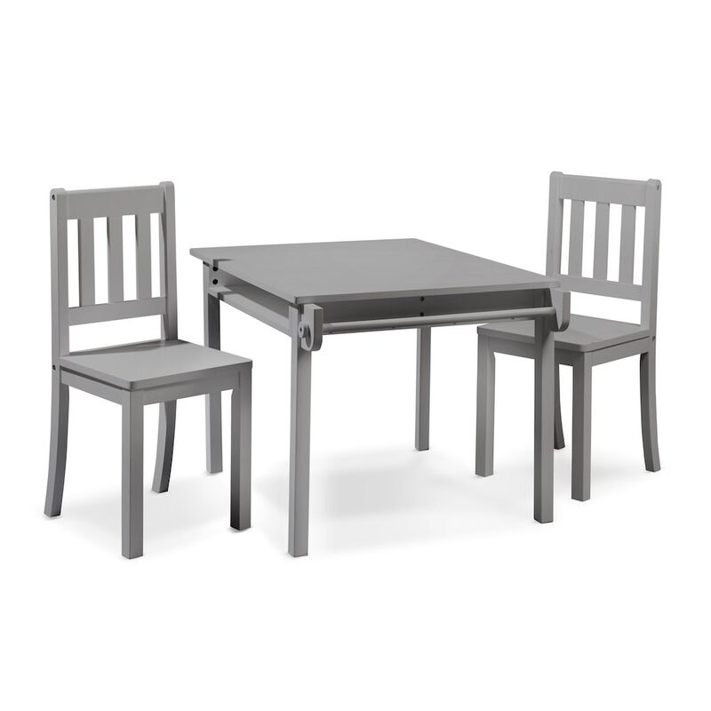 Sorelle Imagination Kids Table & Chair Set with Storage Bins and Activity Top image number 0