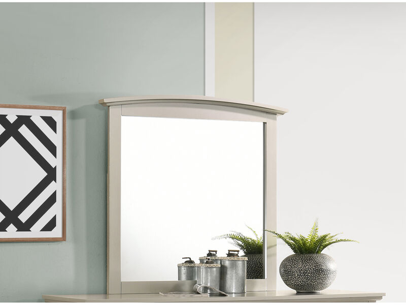 37 in. x 35 in. Classic Rectangle Framed Dresser Mirror
