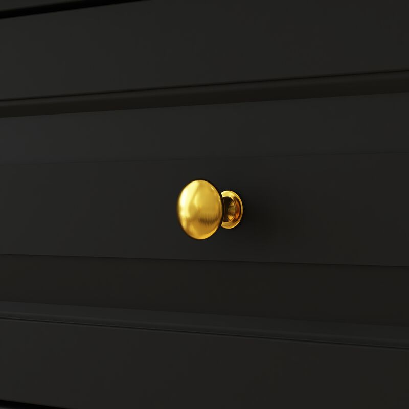 Modern 9-Drawer Dresser: Stylish Storage Solution in White or Black