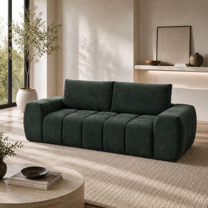 Dulkar Linen Compressed Sofa