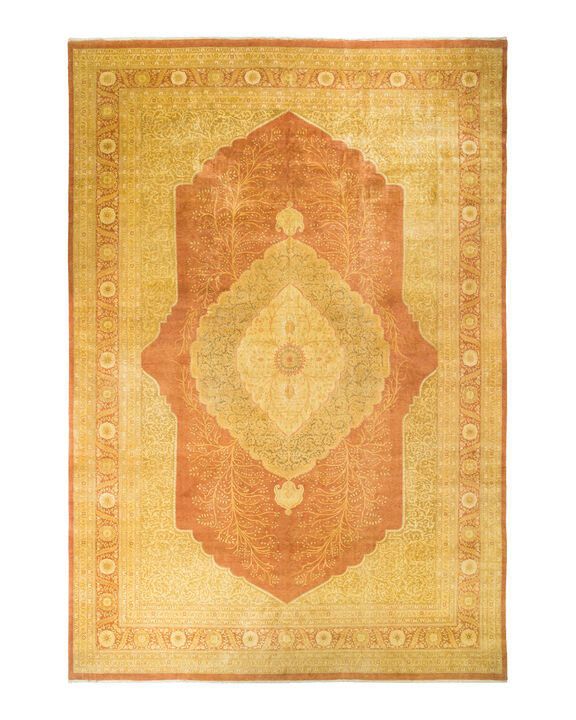 Mogul, One-of-a-Kind Hand-Knotted Area Rug  - Brown, 12' 0" x 17' 8"