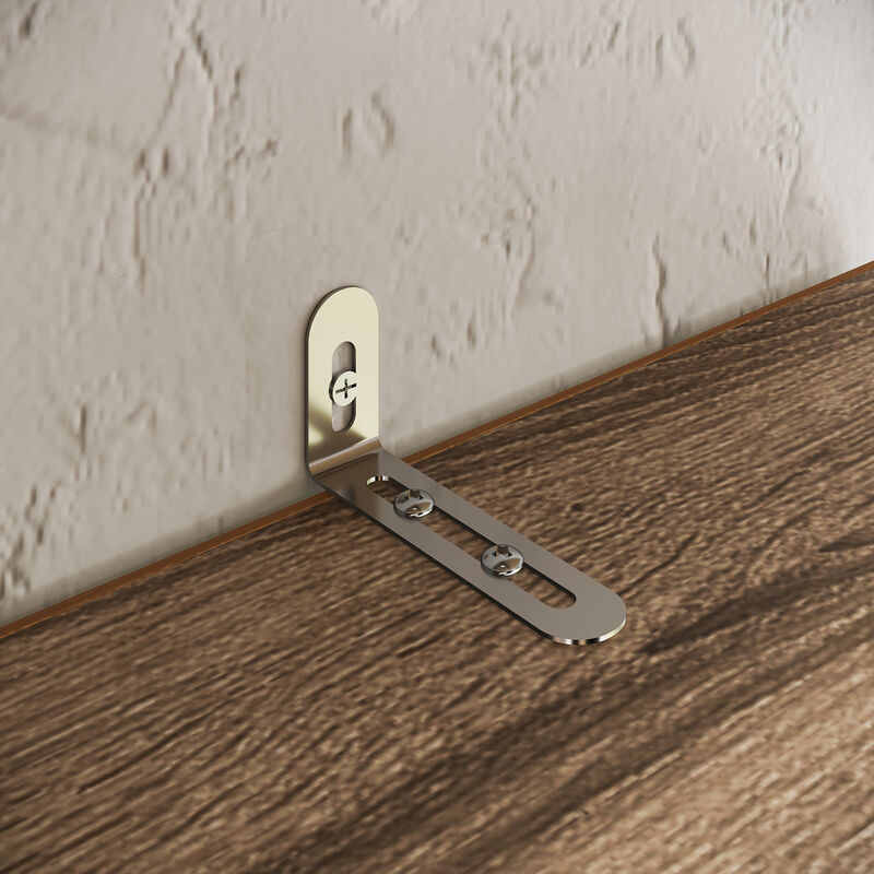 FUFU&GAGA Natural Wood Wardrobe with Shelves, Drawers, and Hanging Space, (47.2" W x 18.9" D x 94.5" H)，Brown