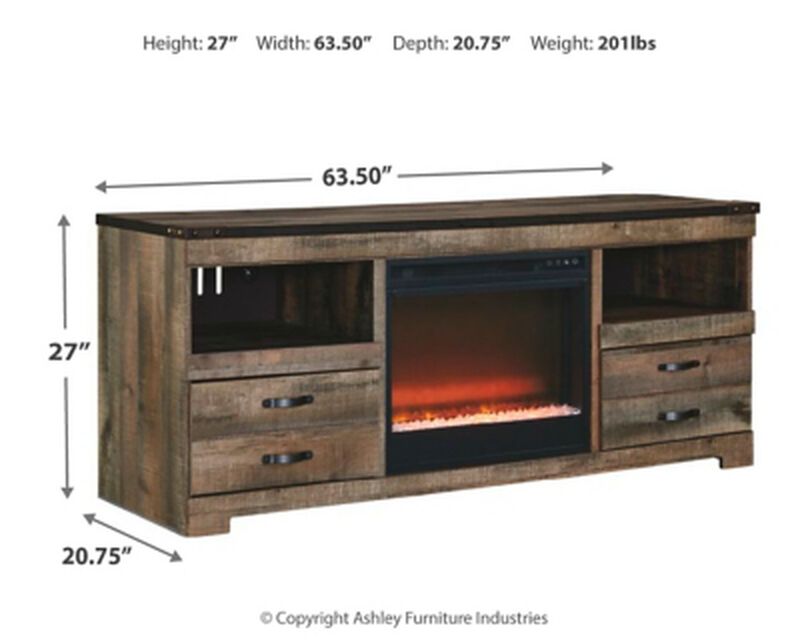 Trinell 63" TV Stand