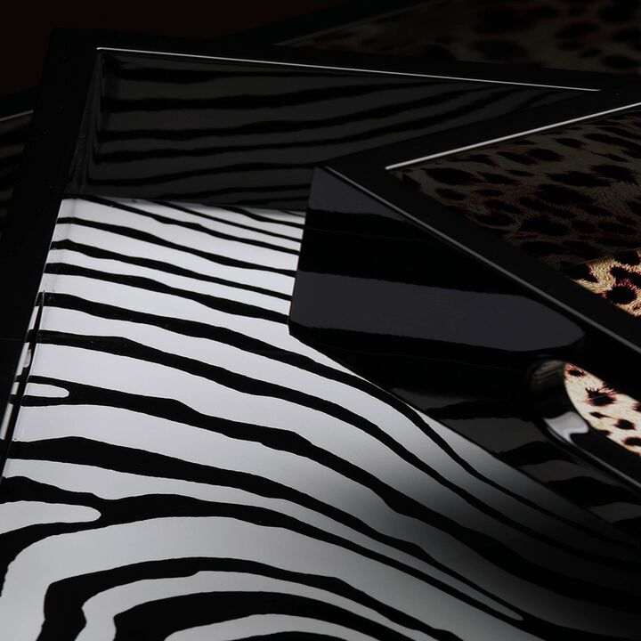 Tray ZEBRAGE Rectangular Small  7.75" x 11.75"