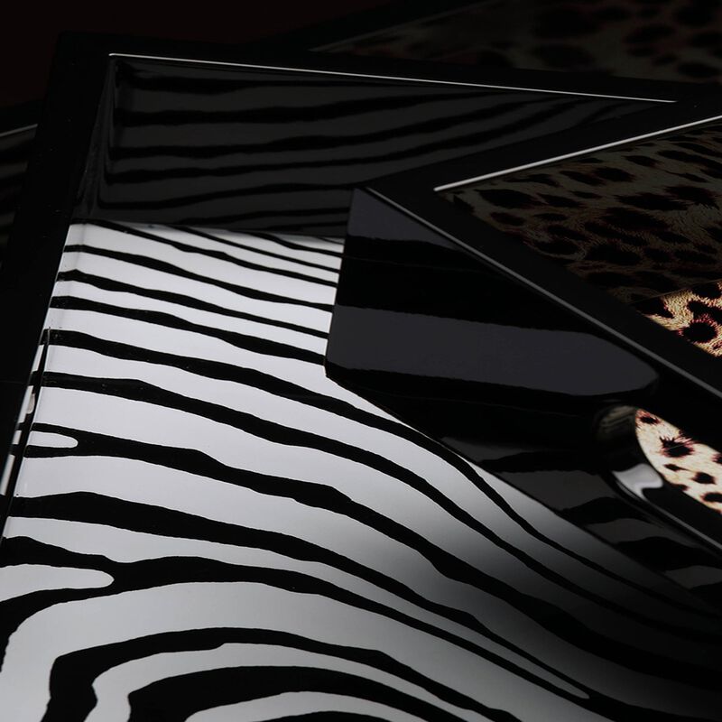 Tray ZEBRAGE Rectangular Small  7.75" x 11.75" image number 1