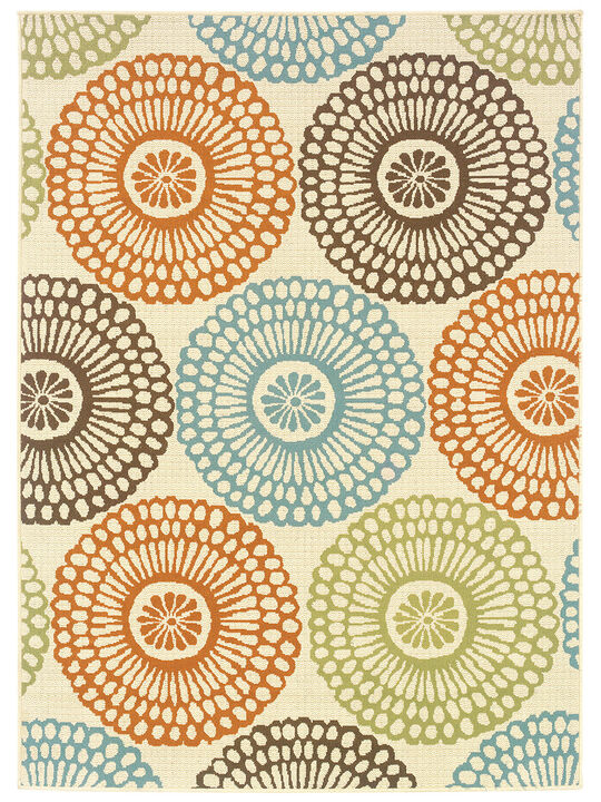 Montego 3'7" x 5'6" Beige Rug