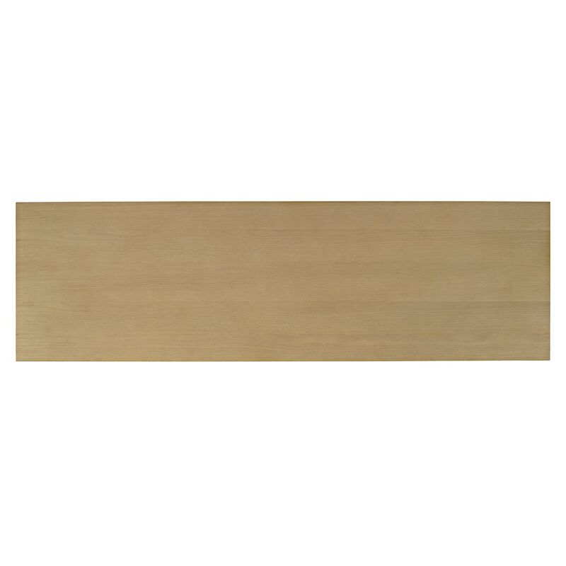 Jofran Reece 60 Mid-Century Modern Starburst TV Stand Console Storage Cabinet